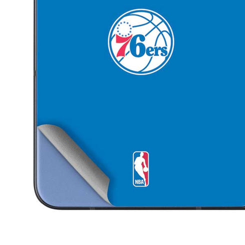 NBA Philadelphia 76ers Standard - Blue Galaxy Z Fold5 5G Skin